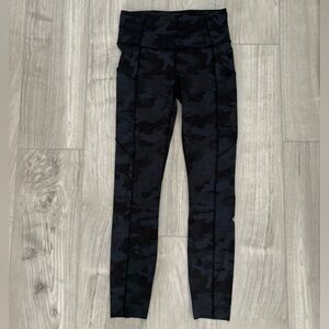Lululemon 25” fast and free camo legging